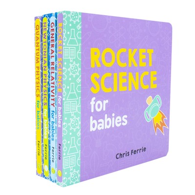 Baby University Four-Book Set By Chris Ferrie (Quantum Physics,Ge | Ferrie Chris