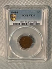 1908-S Indian Head Cent Penny PCGS VF20 BN 1c