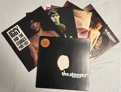 The Stooges Set Box - 5 pink vinyl albums (Limited Edition 1000 copies)