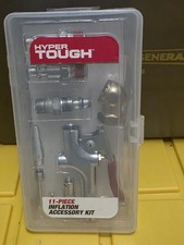 Hyper Tough 11-Piece Portable Inflation Steel Accessory Kit for Air Compressors