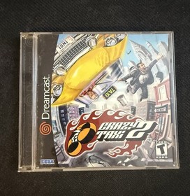Tested Crazy Taxi 2 (Sega Dreamcast, 2001) CIB Near Mint Disc VGC Tested