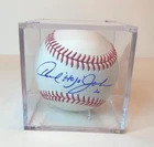 Howard Johnson "HoJo" #20 Autographed Baseball in Case - No COA Mets Promo