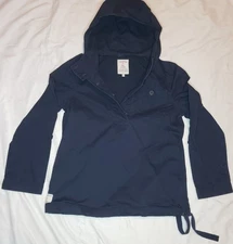 Joules Premium Grade Marine Navy Embleton Anorak Rain Jacket Womens US Size 2