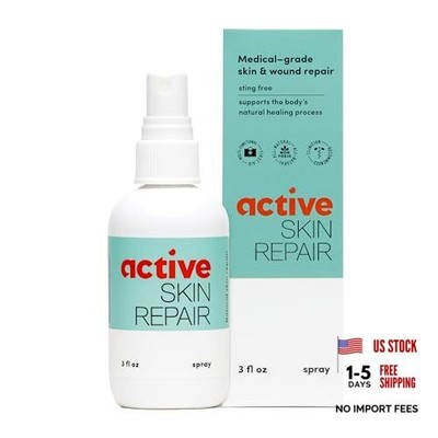 Active Skin Repair First Aid Healing Skin - Natural & 3 Fl Oz (Pack of 1) Spray