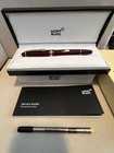 Montblanc,Le grande, Red, 166,Highlighter, NOS,Gold Trim,Refills,Germany 🇩🇪 — photo 3