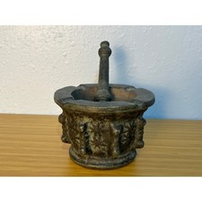 VTG Medieval Apothecary Mortar and Pestle Arco Whimsigoth Spooky Castlecore