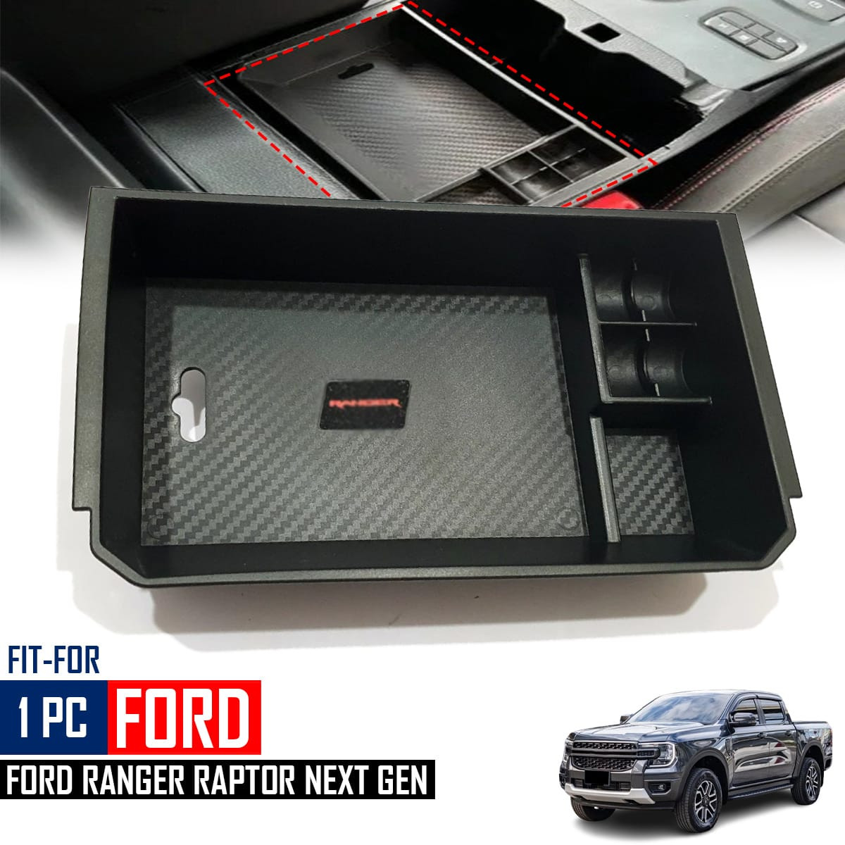 CDEFG Compatibile con Ford Ranger T9 2023 2024 2025 Raptor