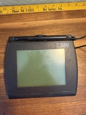 Topaz T-LBK766SE-BHSB-R SignatureGem 4x5 Pad & Pen UNTESTED