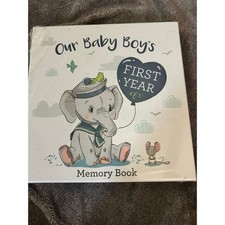 Our Baby Boy Baby Book New