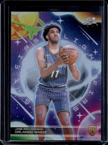 2025 Topps Cosmic Chrome Jase Richardson Base (RAW)