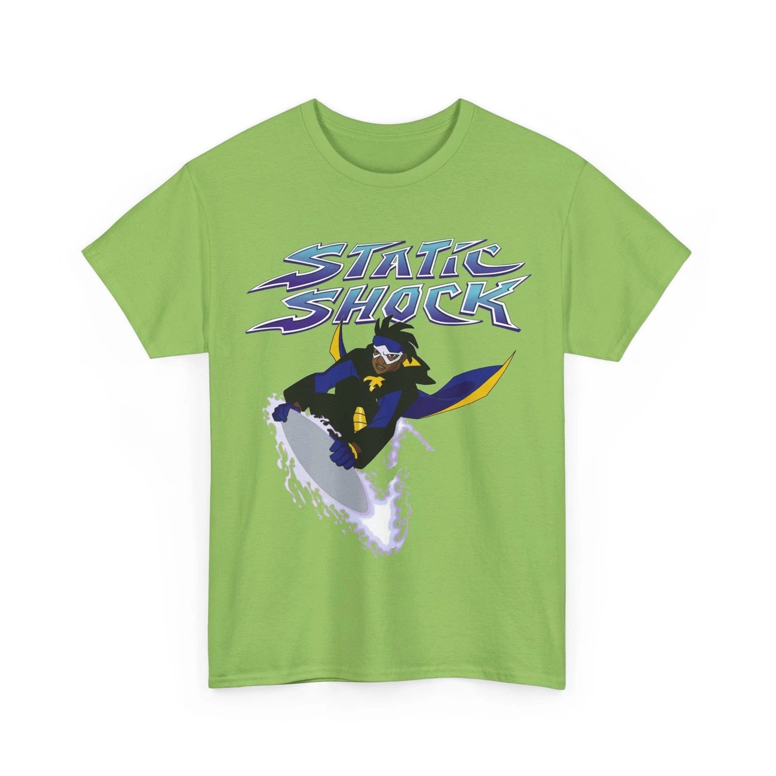 Static Shock T-Shirt - Milestone Comics - WB - DC Comics - Virgil Hawskin