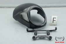 2018 Harley Street 500 Windshield Screen + Mount Bracket Kit VIVID BLACK #4106