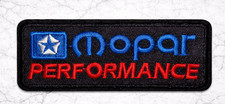 Mopar Performance Embroidered Ironsew On Patch 4x1.5 Shipped From Usa Mopar Performance Embroidered Ironsew On Patch 4x1.5 Shipped From Usa