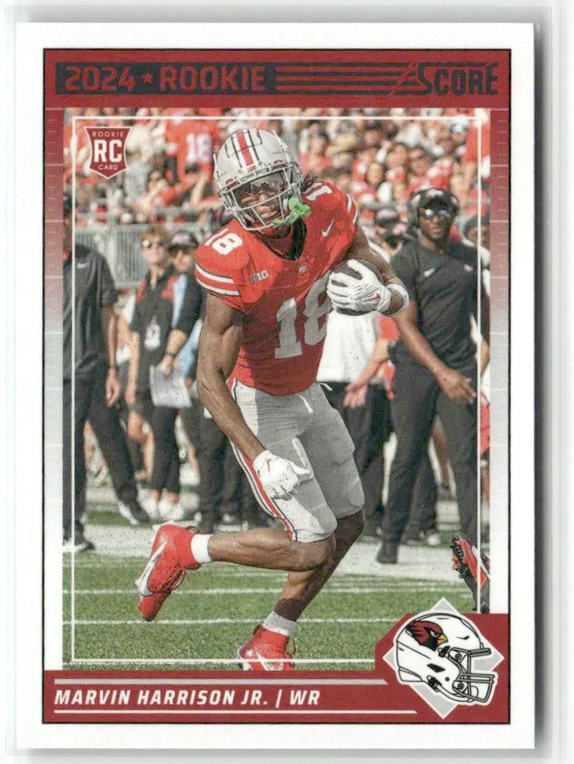 Marvin Harrison Jr. RC 2024 Score Arizona Cardinals #305