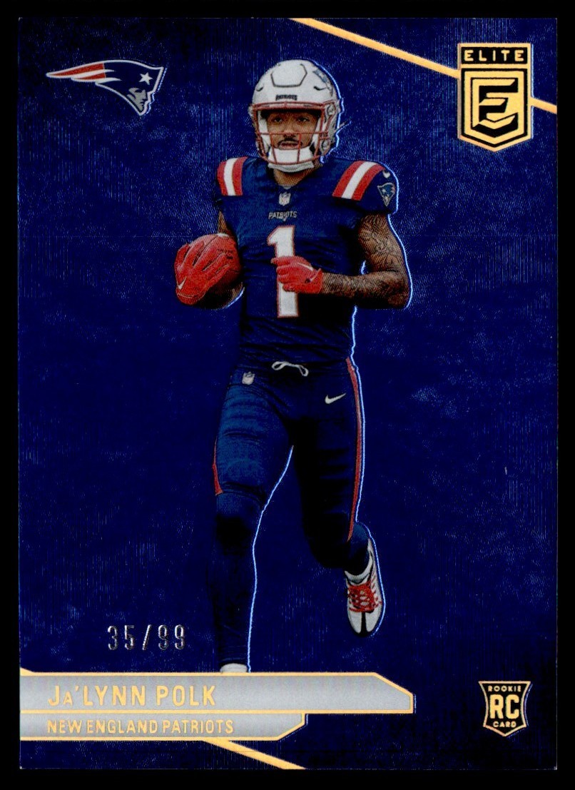2024 Donruss Elite Blue Ja'Lynn Polk RC 35/99 #153