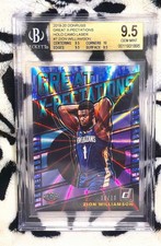 Zion Williamson Donruss Great X-Pectations HOLO CAMO LASER 10/10 RC Very Rare