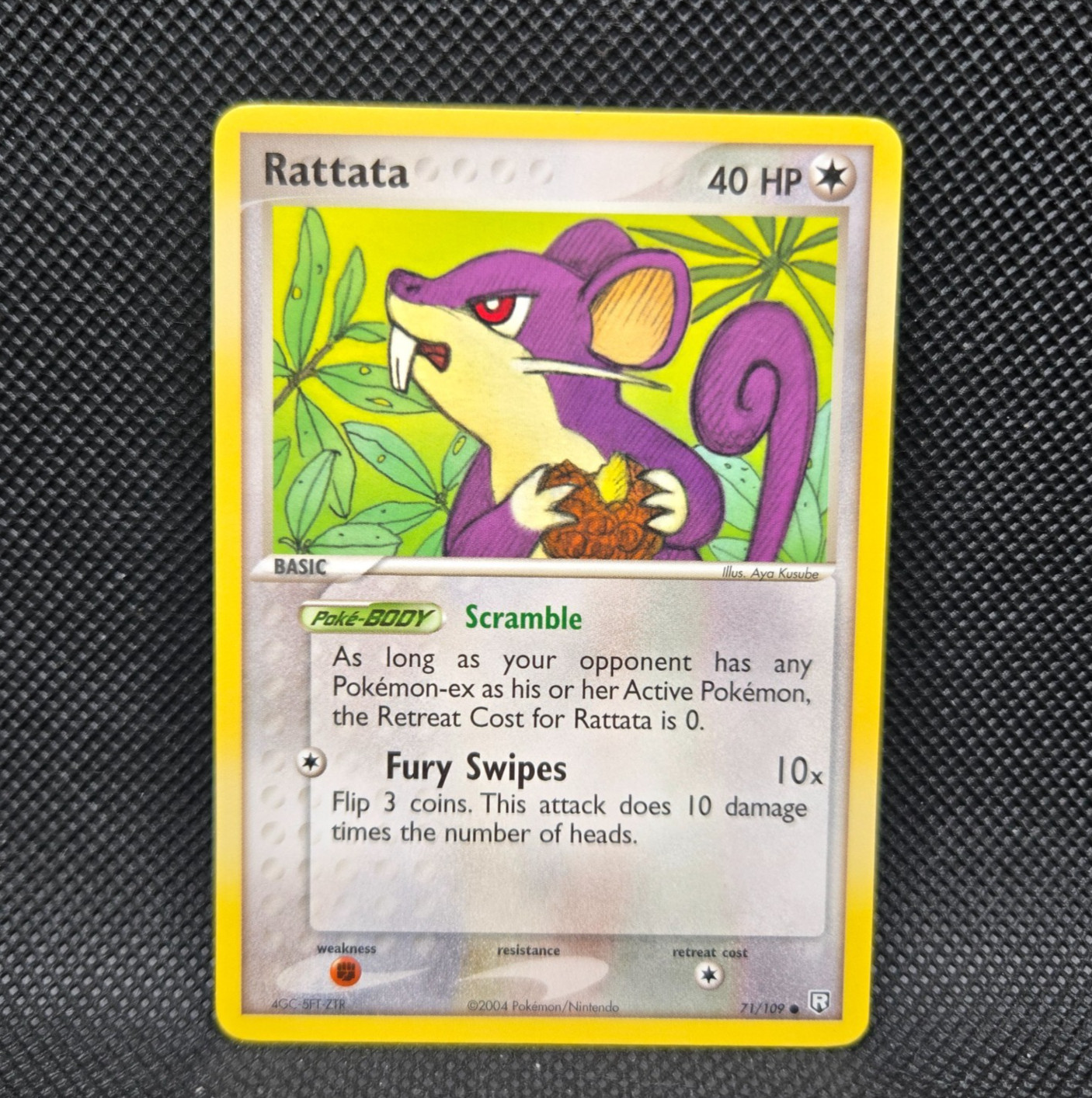 Pokemon Rattata (EX Team Rocket Returns) 71/109 (NEAR MINT)