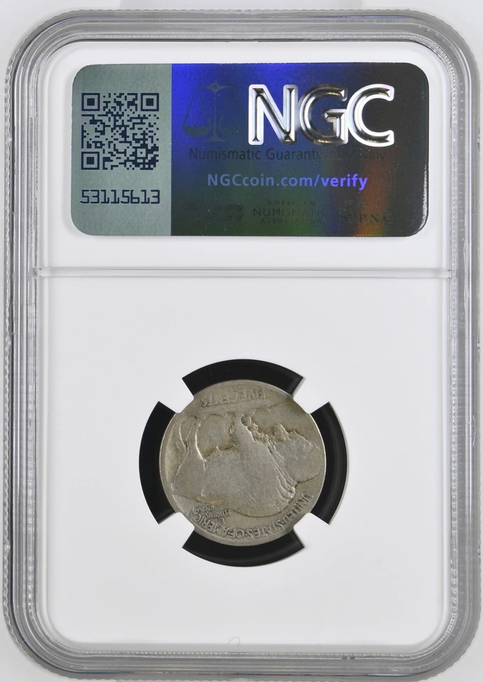 1914-S BUFFALO NICKEL NGC G6 5C COIN - Image 4 of 4