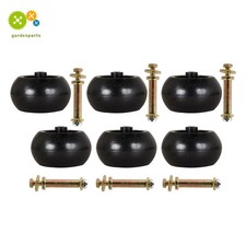 Kit de roues de pont anti-cuit cuir chevelu 6 pièces pour tondeuse Exmark 103-7263 1-603299 103-3168 Neuf