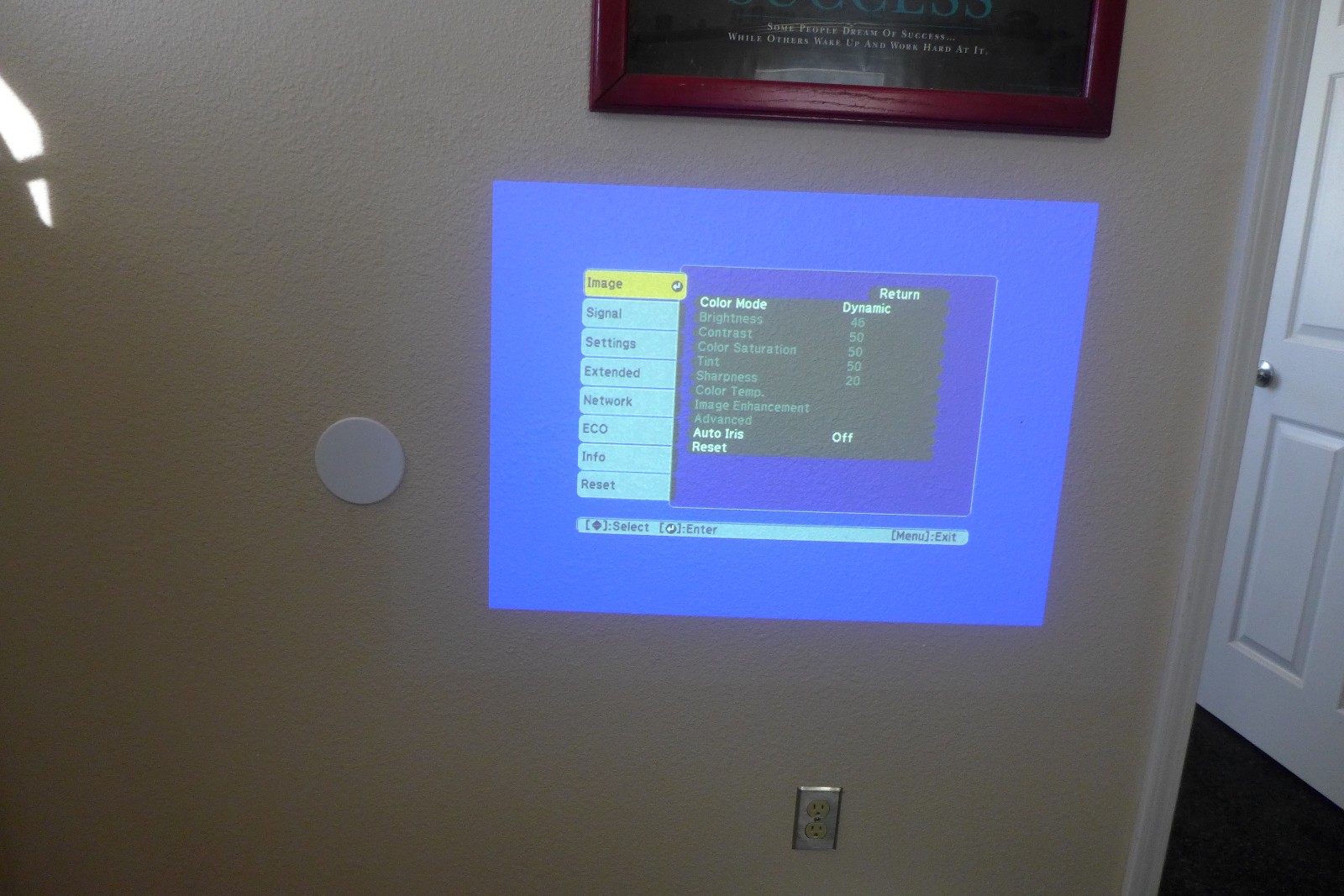 A3 EPSON POWERLITE S39 LCD PROJECTOR H854A E POWER CORD FREE SHIPPING