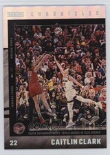 2025 Panini Caitlin Clark Chronicled WNBA Holo Caitlin Clark #20 0rd2