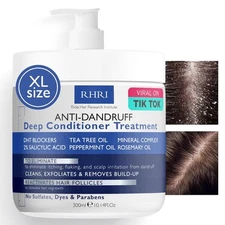 Anti Dandruff Deep Conditioner with Tea Tree Oil & Salicylic Acid |... 