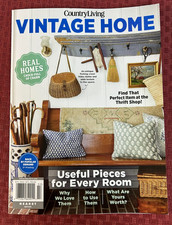 Vintage Home ~ Find That perfect Thrift Shop Item! ~Country Living Magazine 2026