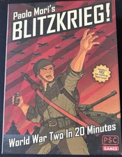 Paolo Mori's  BLITZKRIEG! Board Game Plus Nippon expansion & Solo Complete