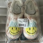 Dakota Fleece Pink Plaid Happy Face Kids Girls Slippers Size L 2/3 — photo 1