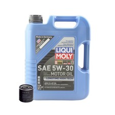 5L Liqui Moly Longtime High Tech 5W30 Hengst Engine Oil Change Kit for 9000 2.3L