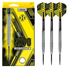 Harrows NX90 - Steel Tip Darts - 90% Tungsten - 24g