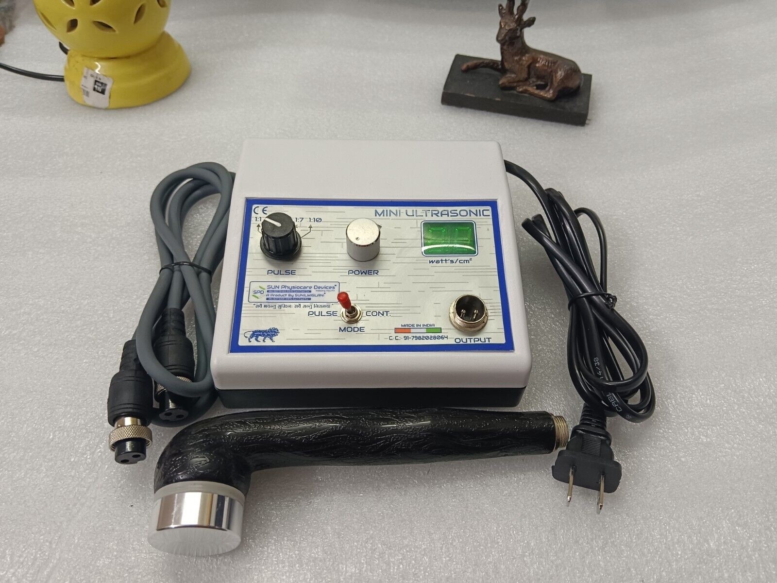 New ultrasound therapy machine 1mhz physiotherapy machine multiple unit