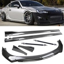 For Scion Frs Fr-s Carbon Fiber Front Bumper Lip Chin Spoiler Splitter Body Kit