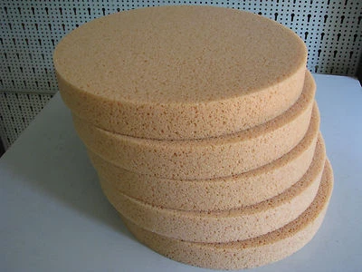 5x Schwammscheibe ø 400mm, Klett, für Eibenstock EPG 400 Putzbearbeitung Schwamm