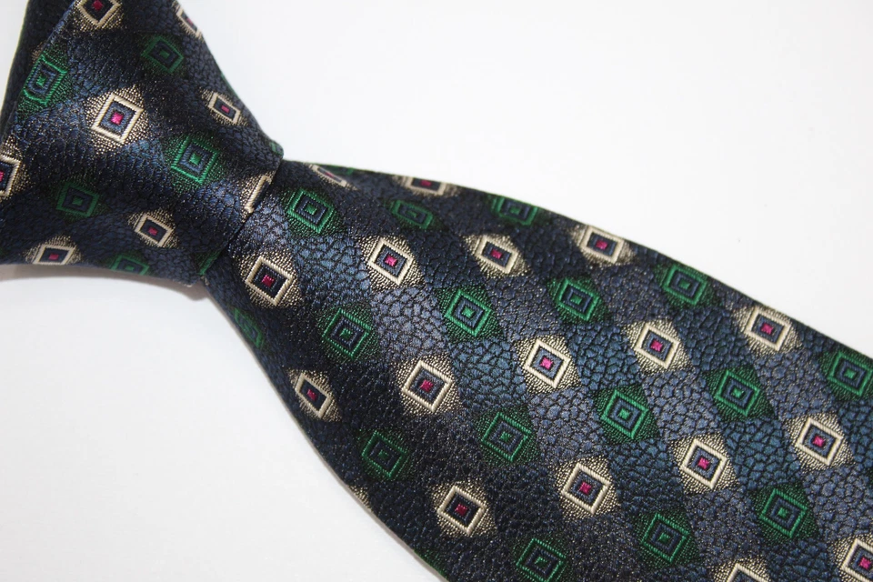 Corbata de seda BRUNO SETTI Made in Italy F50173 Foto 3 de 4