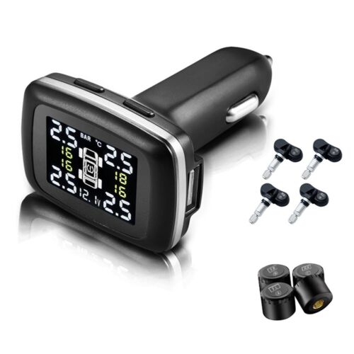 Adjustable Screen Angle External Battery Universal Fitment Car Tire Monitor - Picture 1 of 44