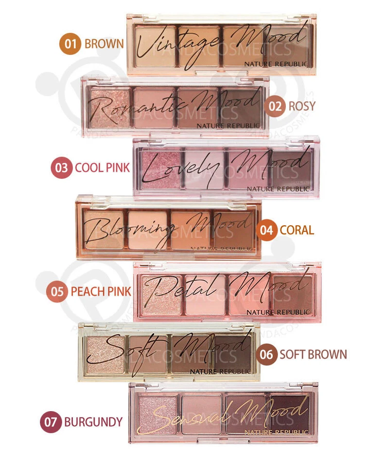 [Nature Republic] Paleta básica diaria (7 colores) Foto 3 de 3