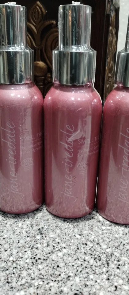 LOTE DE 3 SPRAY HIDRATANTE JANE IREDALE OLFATO LAS ROSAS 3,04 OZ Foto 2 de 4