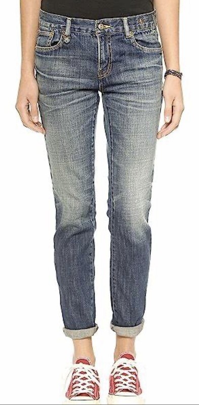 R13 Relax Skinny Jeans Japanese Indigo Color, 27
