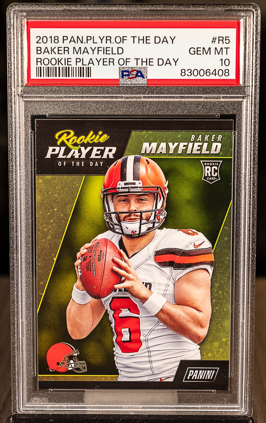 Baker Mayfield Panini Player of the Day Rookie Player of the Day #R5 Base