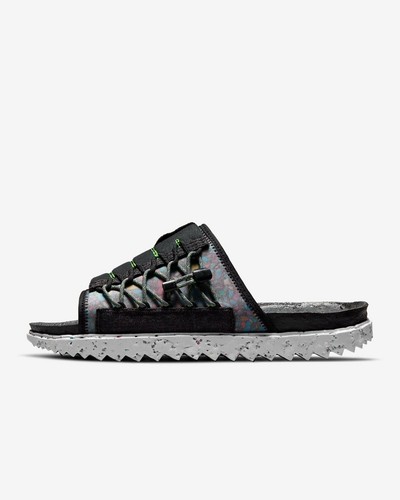 Nike Asuna Crater Slide Sandals Black 