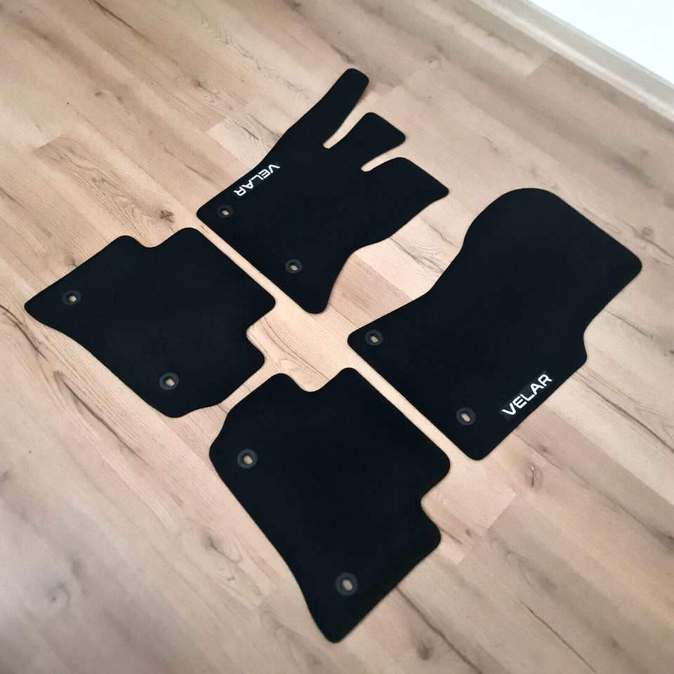 Range Rover Velar Car Floor Mats Black Waterproof Carpet Rugs Auto ...