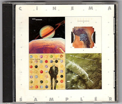CINEMA SAMPLER, NEW AGE POP COMPILATION, VARIOUS ARTISTS, CD 1987