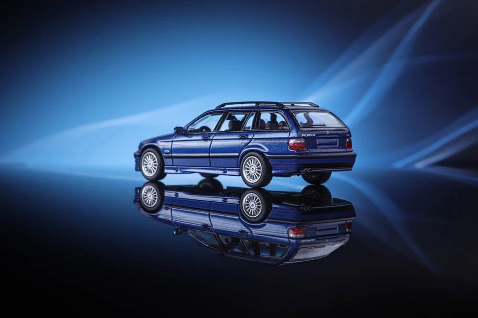 1/64 Mortal BMW E36 ALPINA B8 Diecast Car Model Hobby Collection Miniature Gifts - Imagem 4 de 4