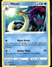 2022 Sword & Shield Silver Tempest Milotic 40/195