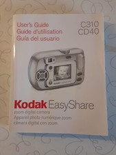 Manual Book Users Guide Kodak Easy Share C310 CD40