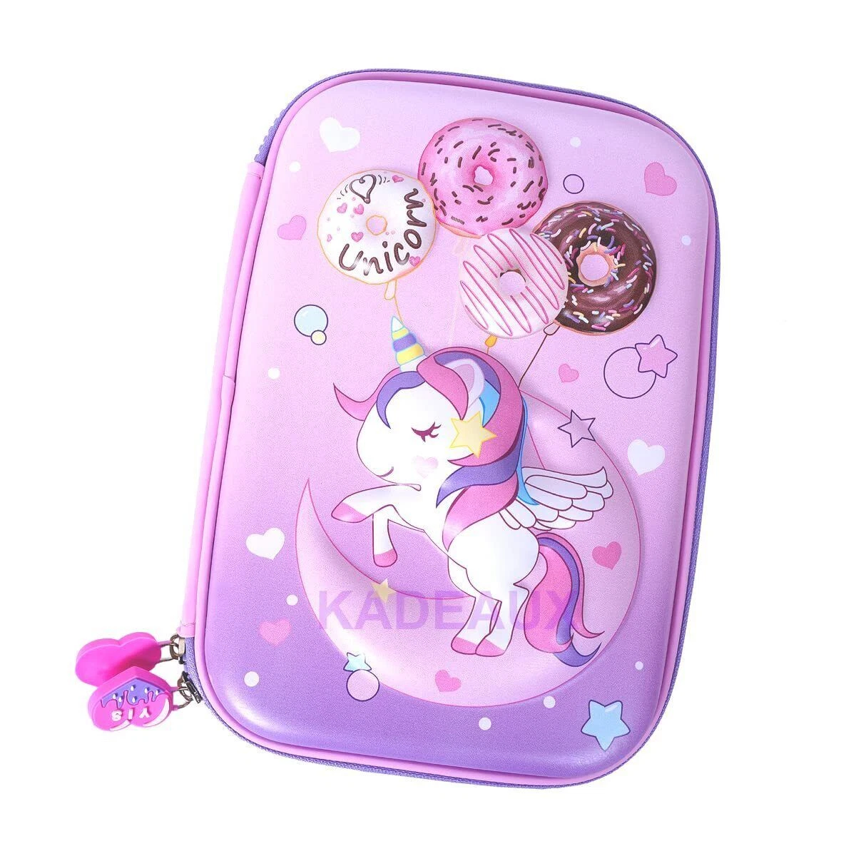 Unicorn Pencil Case Large Capacity For Girls Assorted Design