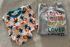Hanna Andersson Kids Bundle Lot 10 12 Pajama Set Sweatshirt