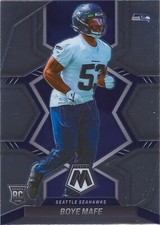 Boye Mafe 2022 Mosaic Football NFL Rookie Card #385 Seattle Seahawks