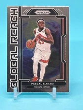 Pascal Siakam 2021-22 Panini Prizm Global Reach #7 Toronto Raptors